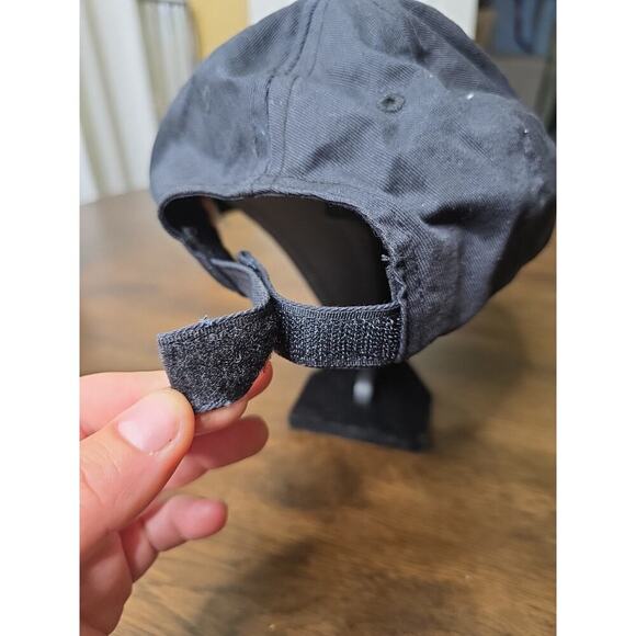 Dunkin Donuts Hat Cap Employee Strapback Crew Apparel Coffee Uniform Black - Picture 9 of 16